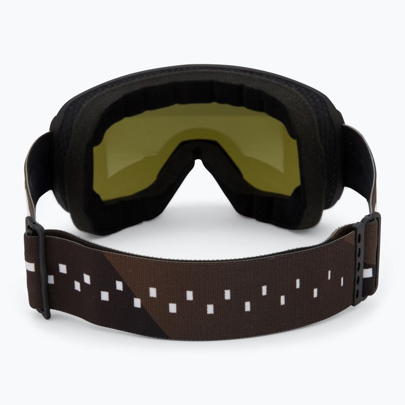 UVEX Downhill 2100 CV occhiali da sci nero opaco/verde specchio cooper 3