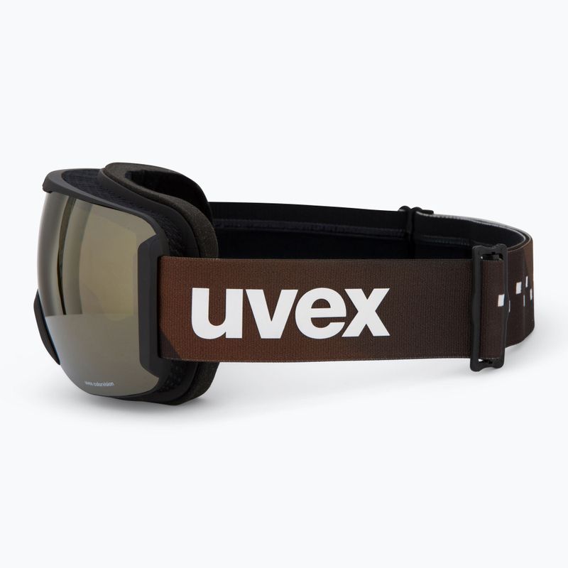 UVEX Downhill 2100 CV occhiali da sci nero opaco/verde specchio cooper 4