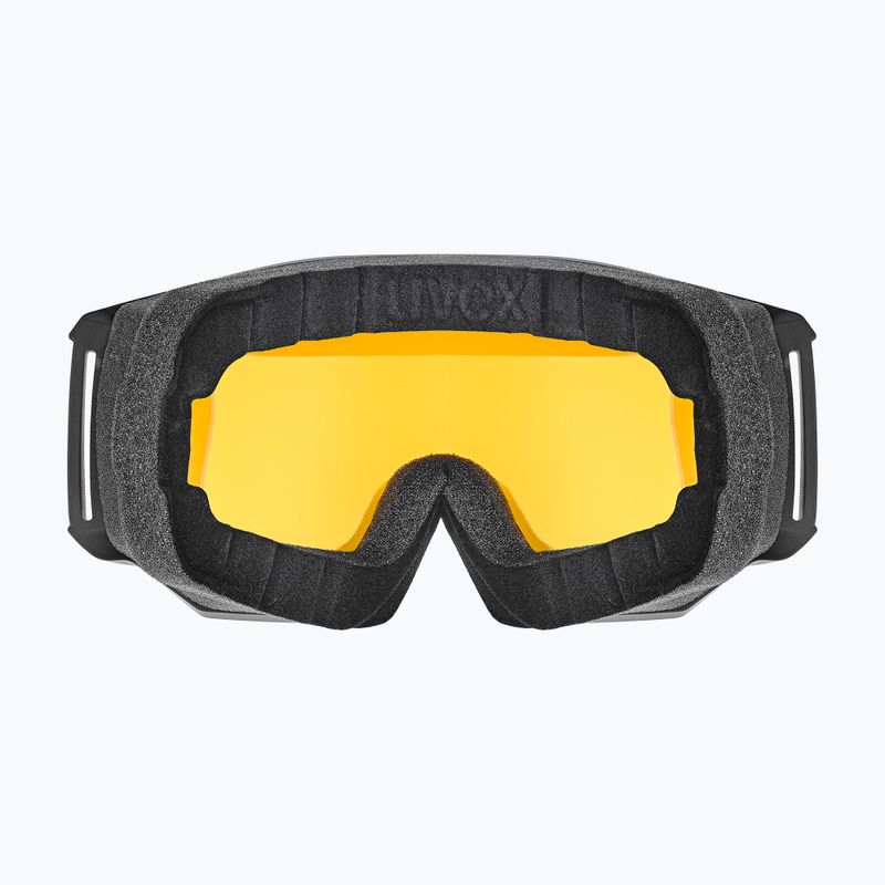 Maschera da sci UVEX Athletic CV black matt/mirror opal colorvision yellow 3