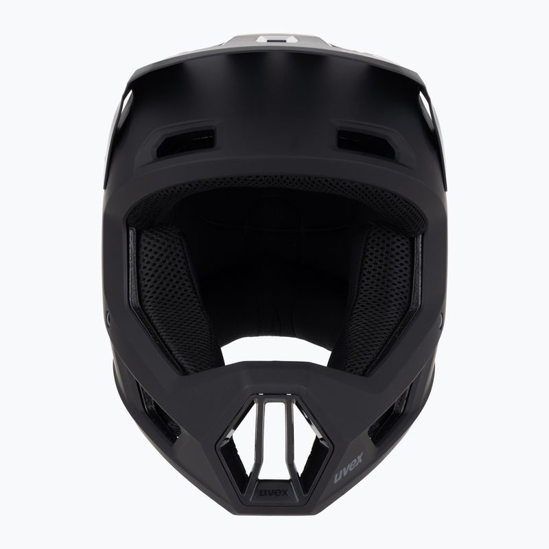 UVEX casco da bici Ravage nero/rhino opaco 2
