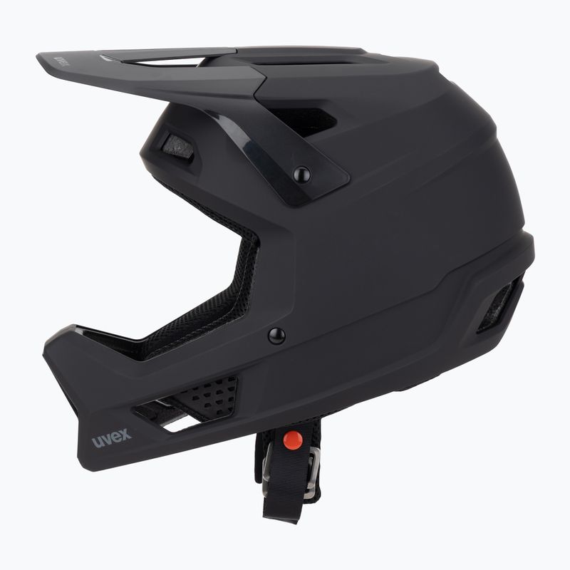UVEX casco da bici Ravage nero/rhino opaco 3
