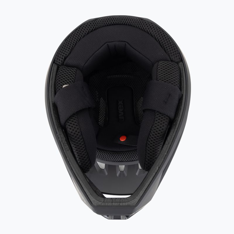 UVEX casco da bici Ravage nero/rhino opaco 5