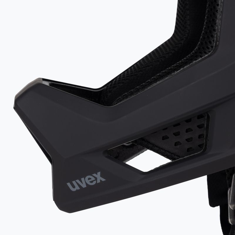 UVEX casco da bici Ravage nero/rhino opaco 7
