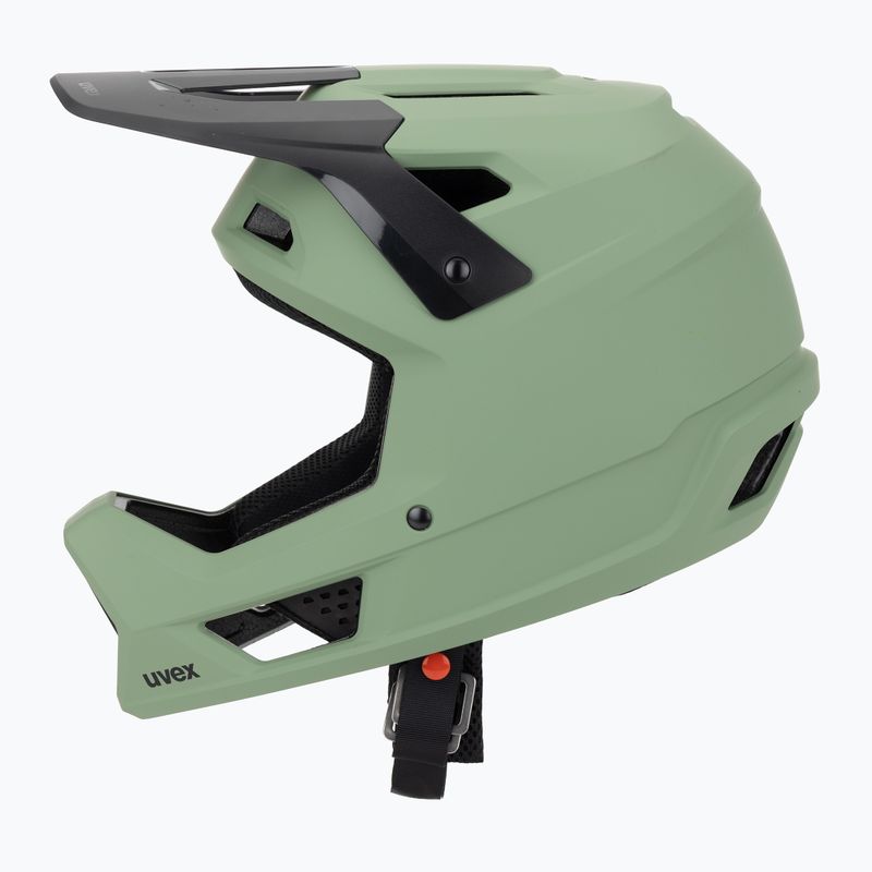 UVEX casco da bici Ravage verde muschio/nero opaco 3