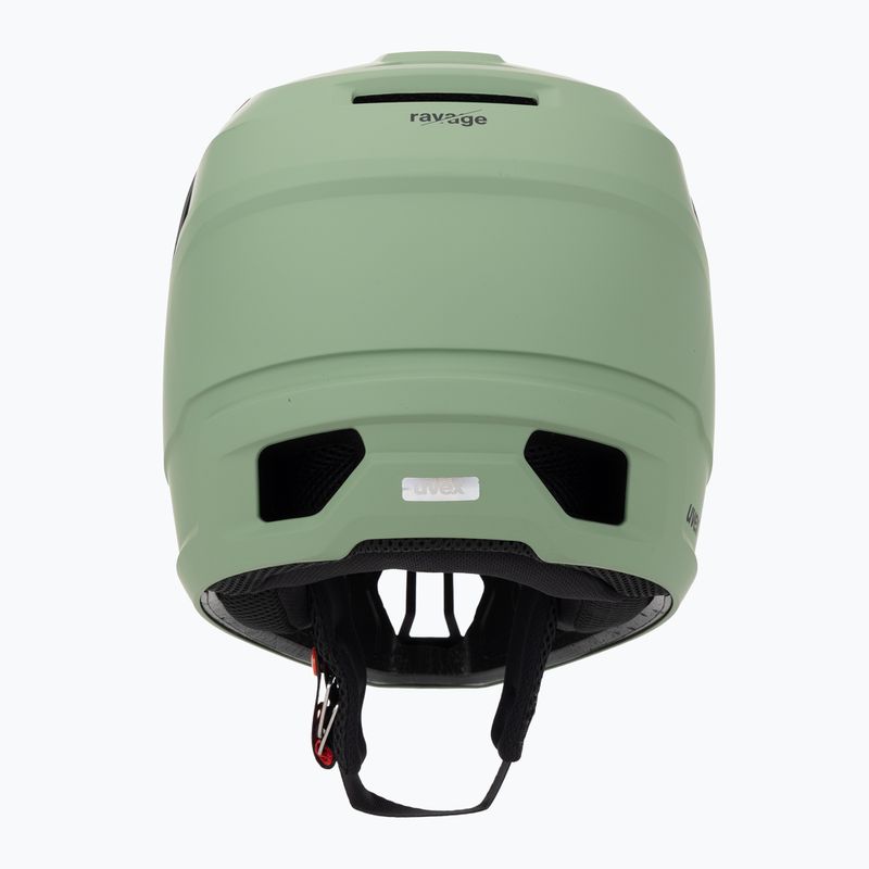 UVEX casco da bici Ravage verde muschio/nero opaco 4