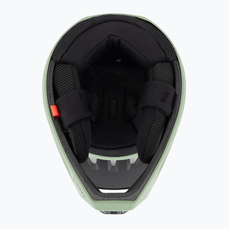 UVEX casco da bici Ravage verde muschio/nero opaco 5