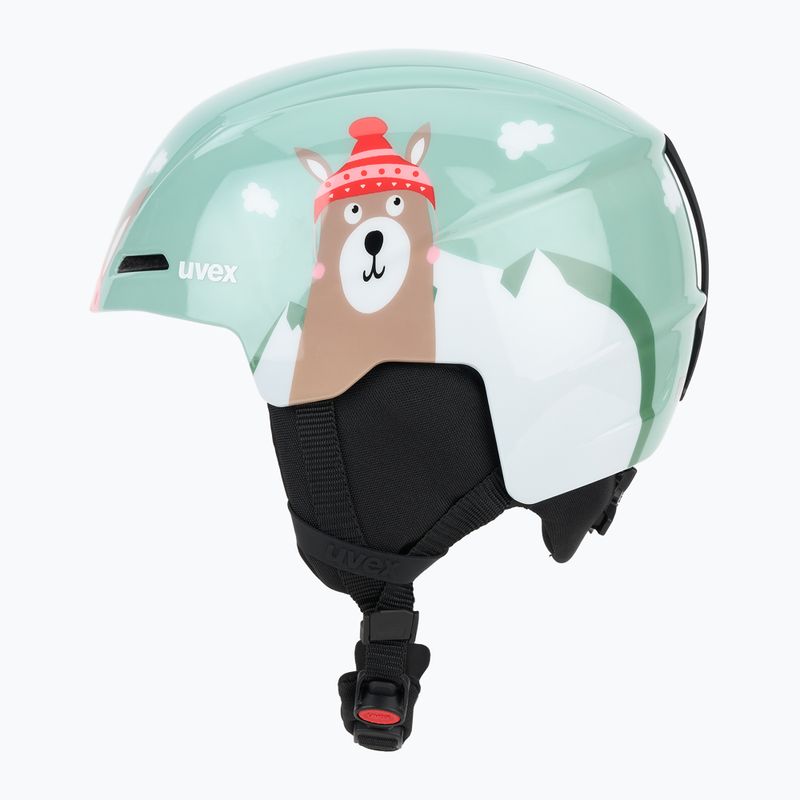 Casco da sci per bambini UVEX Viti Jr jade camel 3