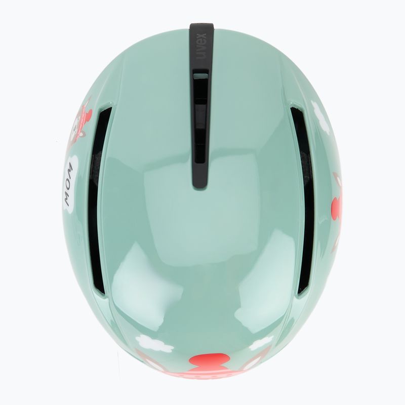 Casco da sci per bambini UVEX Viti Jr jade camel 6