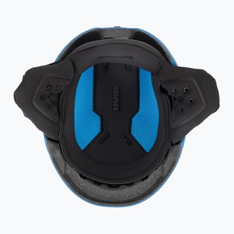 Casco da sci per bambini UVEX Viti blu opaco 5