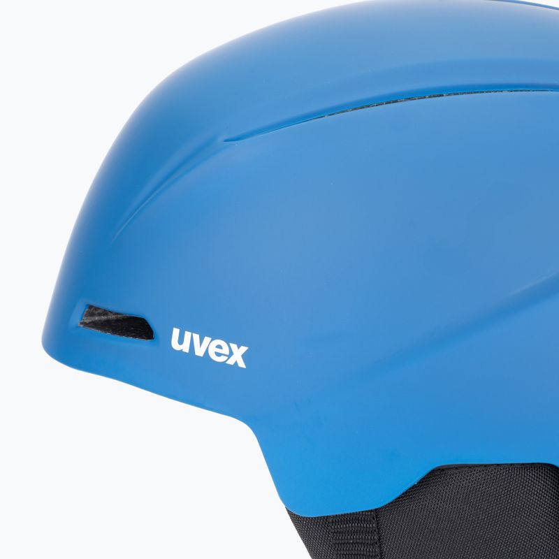 Casco da sci per bambini UVEX Viti blu opaco 14