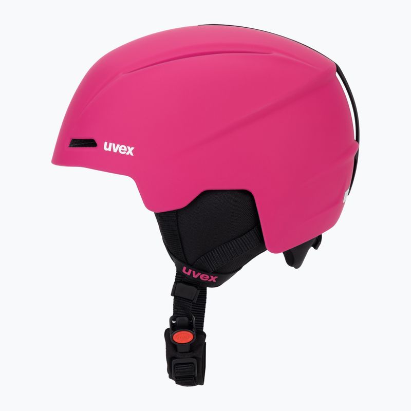 Casco da sci UVEX per bambini Viti rosa opaco 3