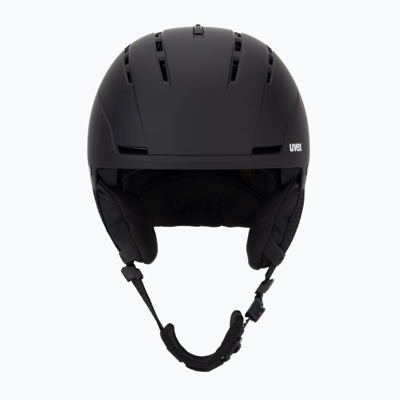 Casco da sci UVEX Stance MIPS nero/marrone opaco 2