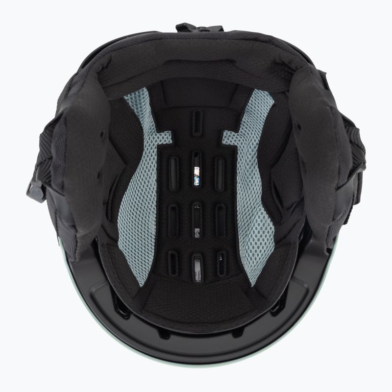 Casco da sci UVEX Stance MIPS verde ossido/nero opaco 5