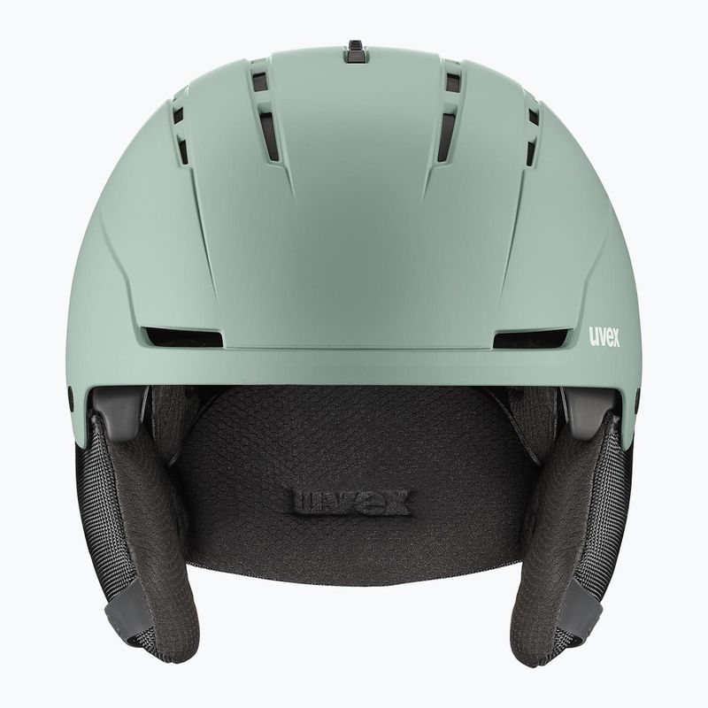 Casco da sci UVEX Stance MIPS verde ossido/nero opaco 2