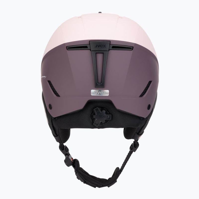 Casco da sci UVEX Stance powder/plum matt 4