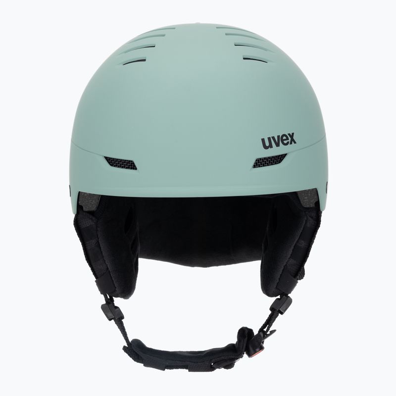 Casco da sci UVEX Wanted verde ossido opaco 2