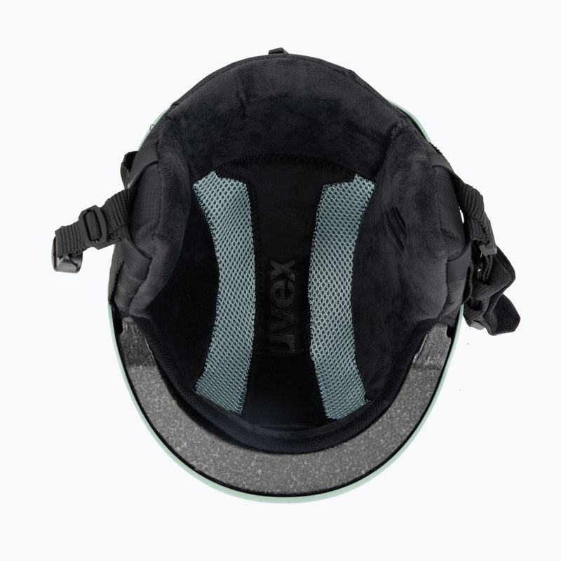 Casco da sci UVEX Wanted verde ossido opaco 5