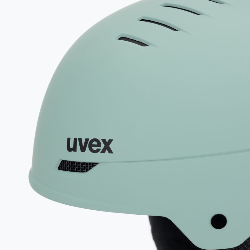 Casco da sci UVEX Wanted verde ossido opaco 7