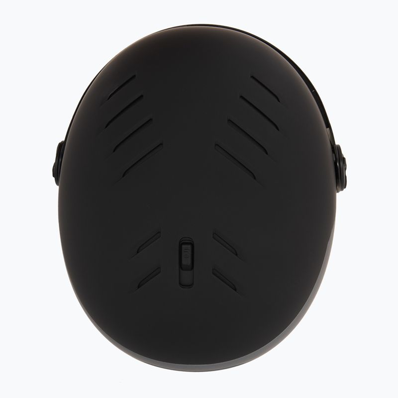 Casco da sci UVEX Wanted Visor Pro V black/silver matt 5