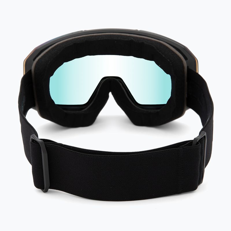 Occhiali da sci UVEX Evidntract S V + custodia nero opaco/specchio arcobaleno chiaro 4