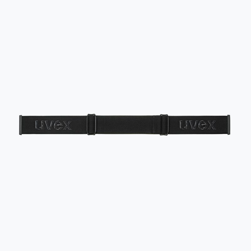 Occhiali da sci UVEX Evidntract S V + custodia nero opaco/specchio arcobaleno chiaro 10