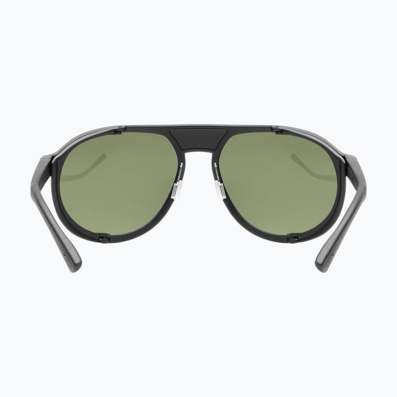 Occhiali da sole UVEX MTN Classic Pure nero opaco/rosso specchio 3