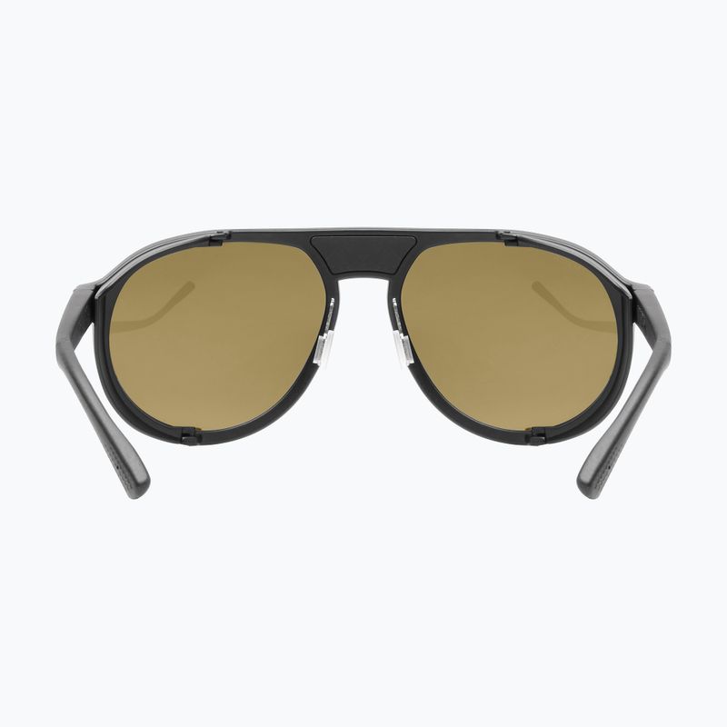 Occhiali da sole UVEX MTN Classic Pure nero opaco/verde specchio 4