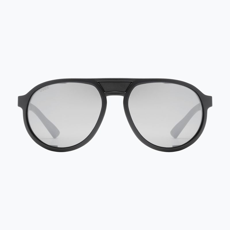 Occhiali da sole UVEX MTN Classic Pure nero opaco/argento specchiato 2
