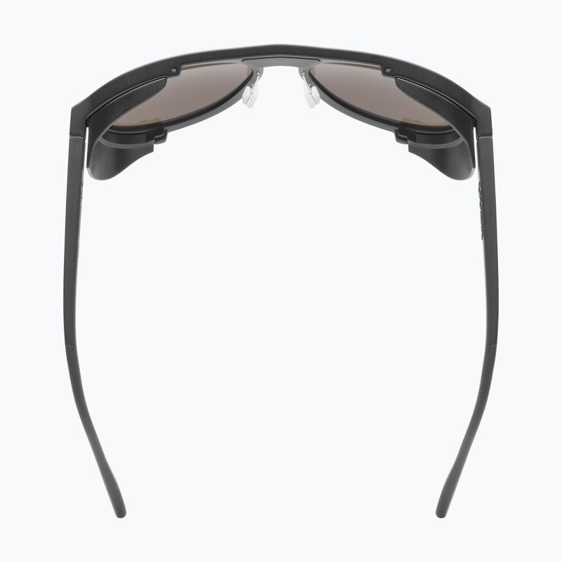 Occhiali da sole UVEX MTN Classic Pure nero opaco/argento specchiato 4