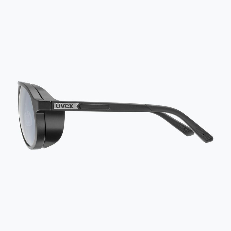 Occhiali da sole UVEX MTN Classic Pure nero opaco/argento specchiato 5