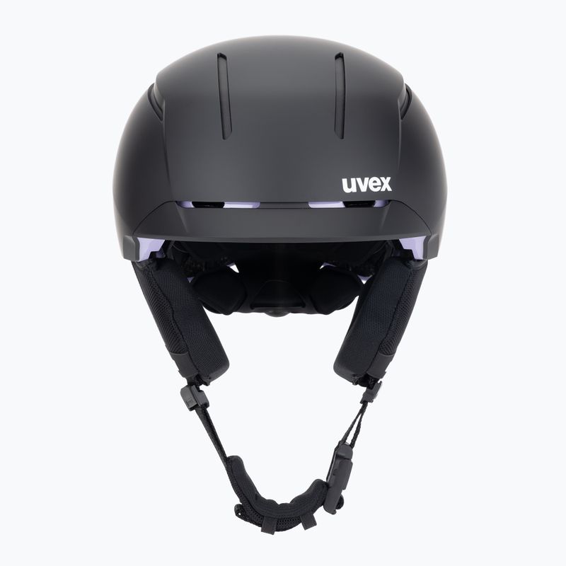 Casco da sci UVEX Levitate MIPS nero/lavanda opaco 2