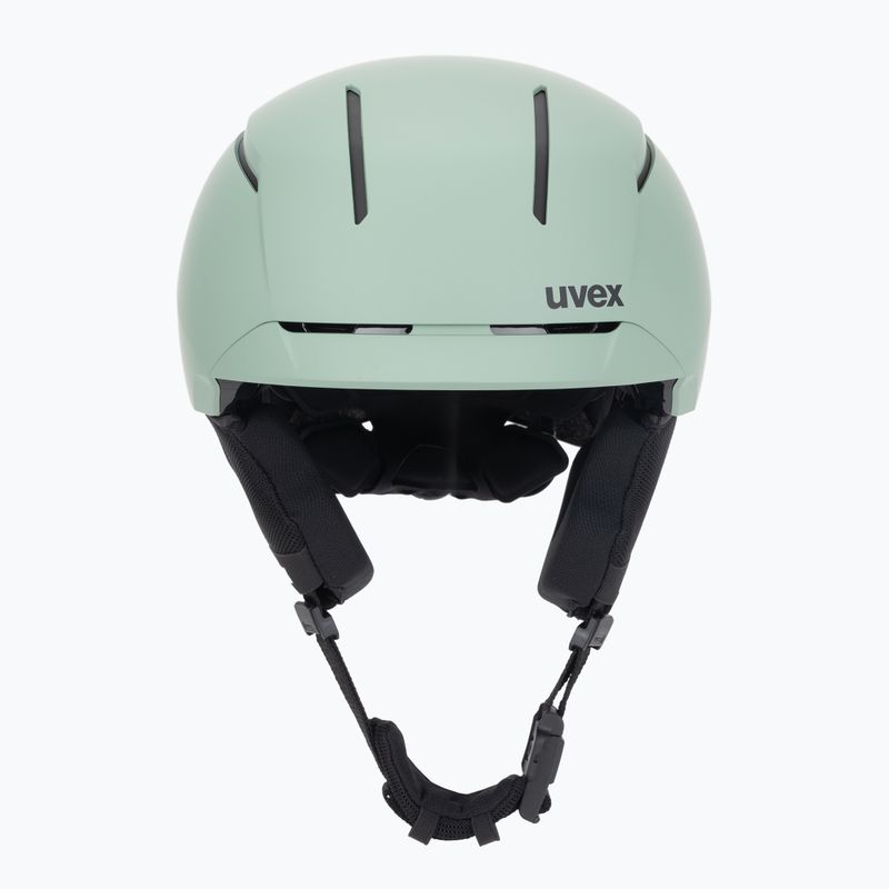 Casco da sci UVEX Levitate MIPS verde ossido/nero opaco 2