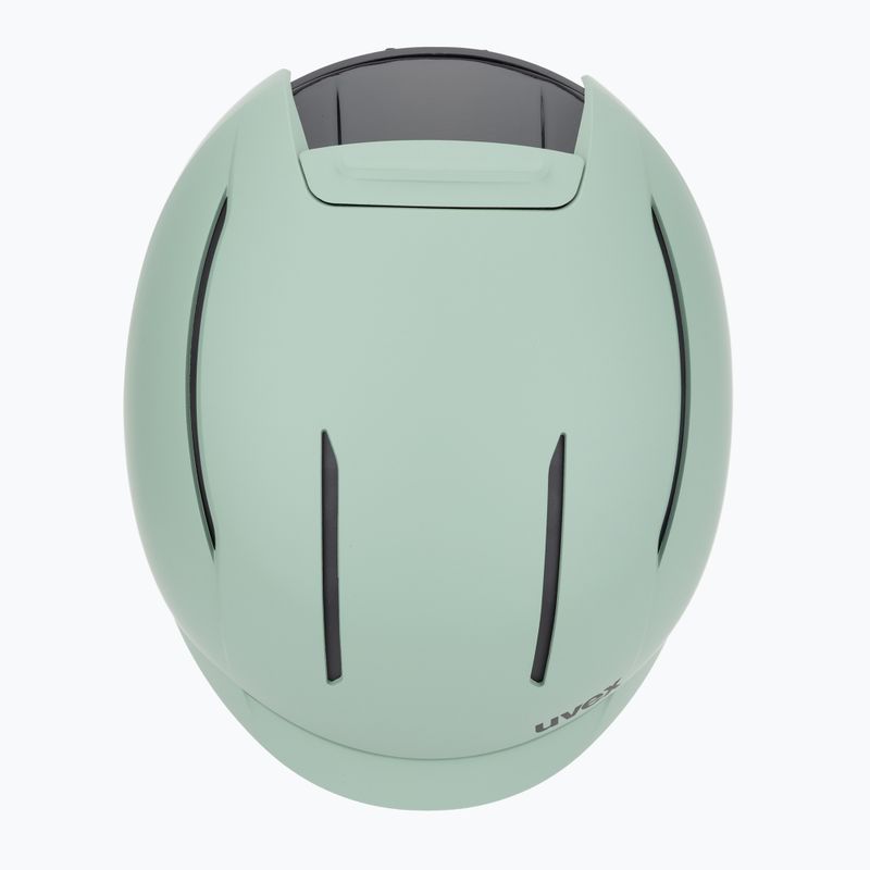Casco da sci UVEX Levitate MIPS verde ossido/nero opaco 6