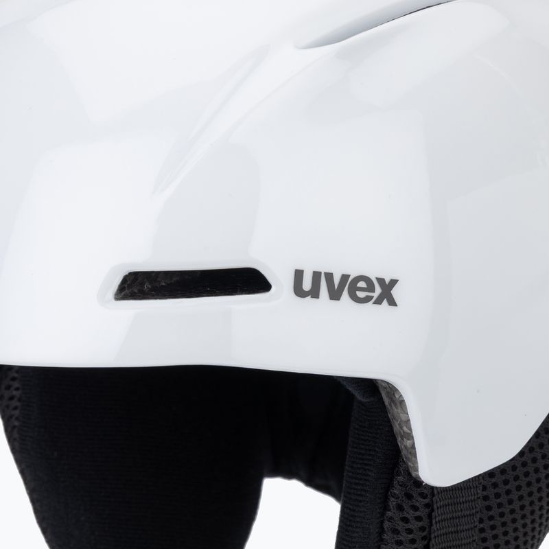 Casco da sci per bambini UVEX Viti Bianco puro lucido 7