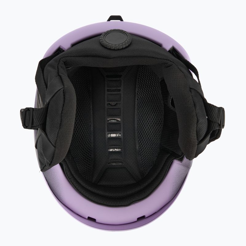 Casco da sci UVEX Gravitate cool lavender/grad black opaco 5