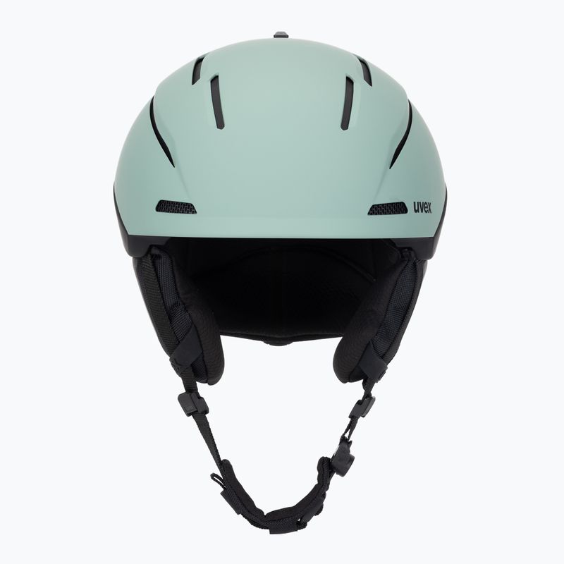 Casco da sci UVEX Gravitate verde ossido/nero opaco 2