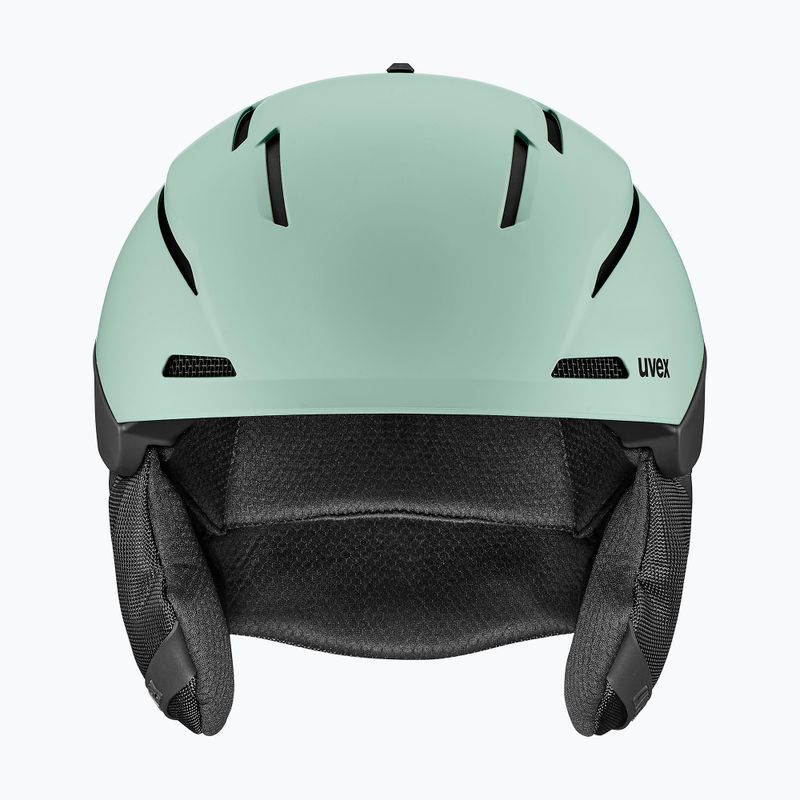 Casco da sci UVEX Gravitate verde ossido/nero opaco 2