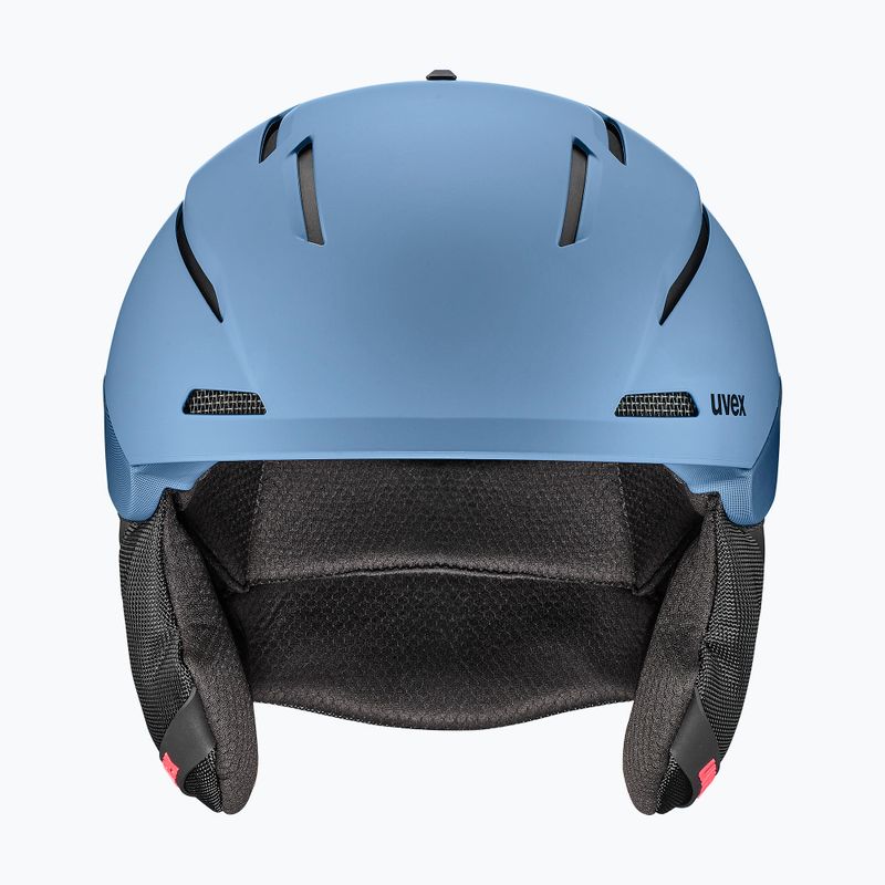 Casco da sci UVEX Gravitate blu pietra/nero opaco 2