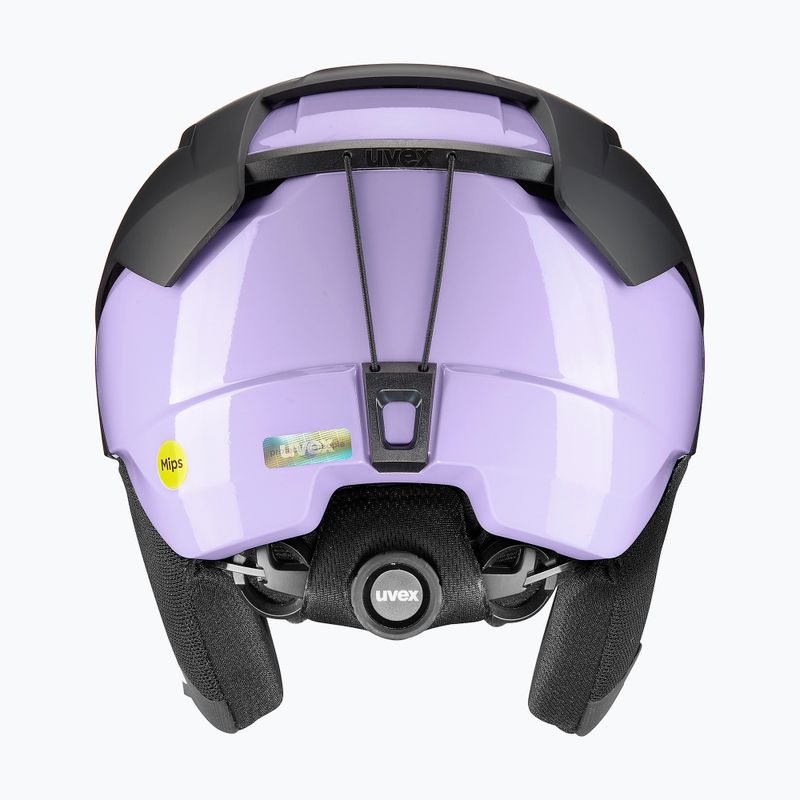 Casco da sci UVEX Levitate MIPS nero/lavanda opaco 3