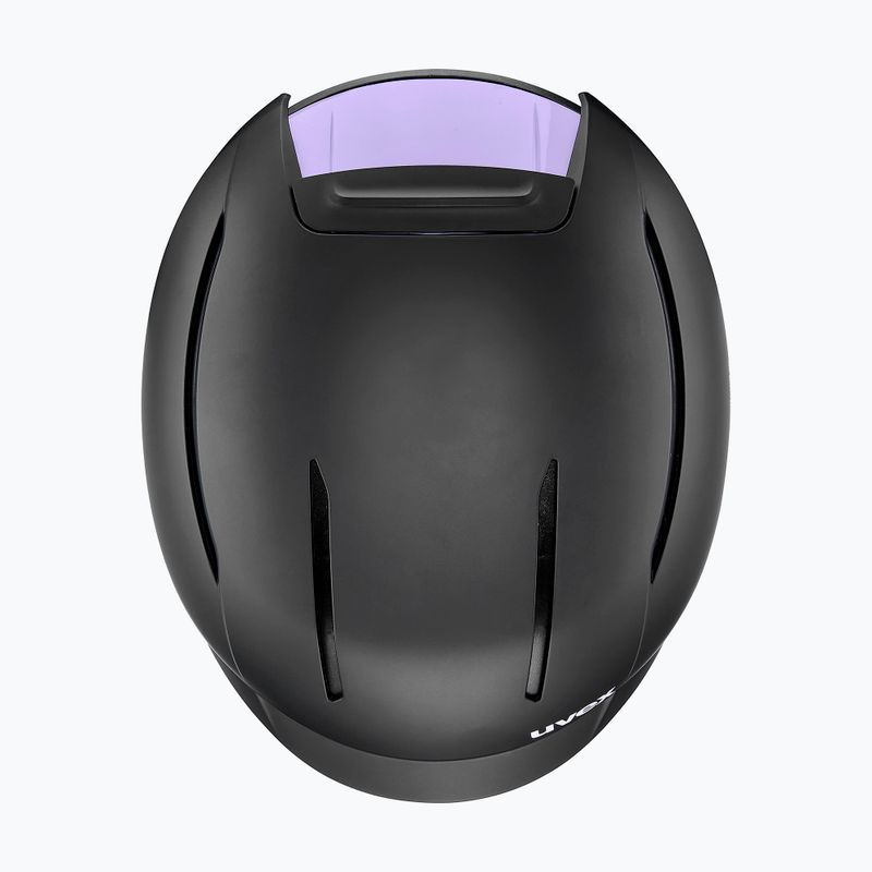 Casco da sci UVEX Levitate MIPS nero/lavanda opaco 5