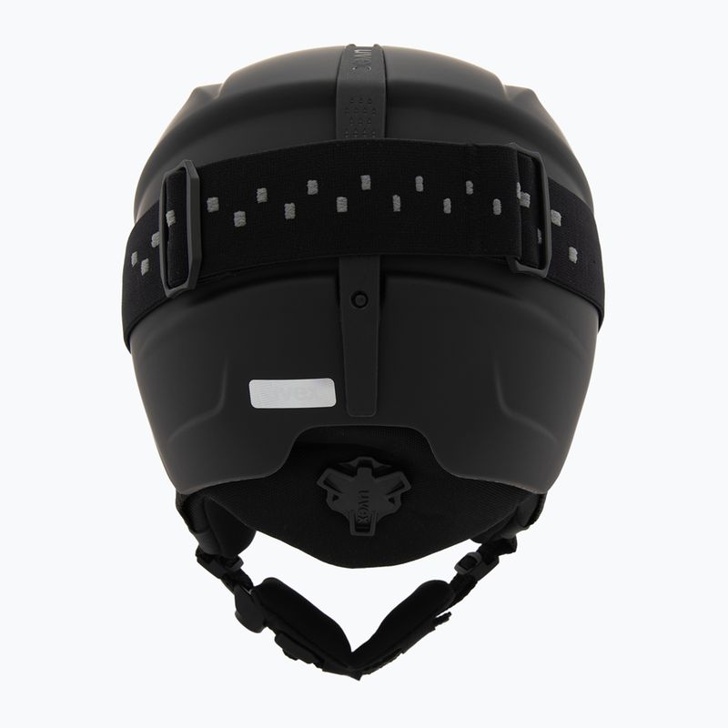 Casco da sci per bambini UVEX Viti Set + occhiali da sci Speedy Pro black matt/mirror green/yellow/clear 4