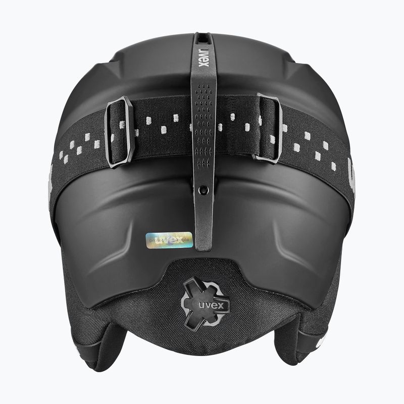 Casco da sci per bambini UVEX Viti Set + occhiali da sci Speedy Pro black matt/mirror green/yellow/clear 3