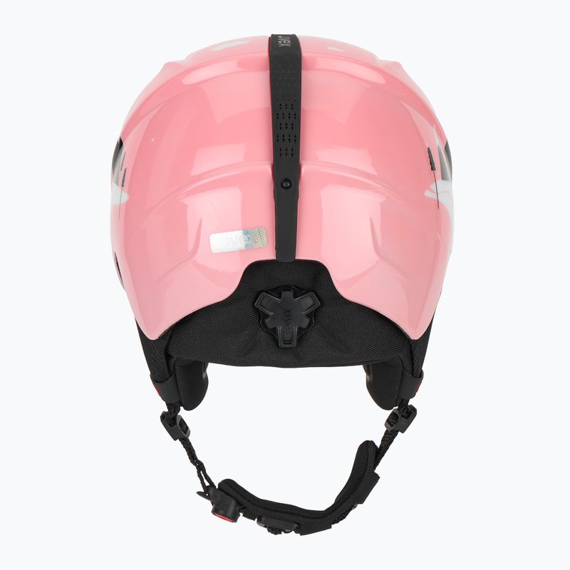 Casco da sci per bambini UVEX Viti Set + occhiali Speedy Pro rosa pinguino/lasergold lite 4
