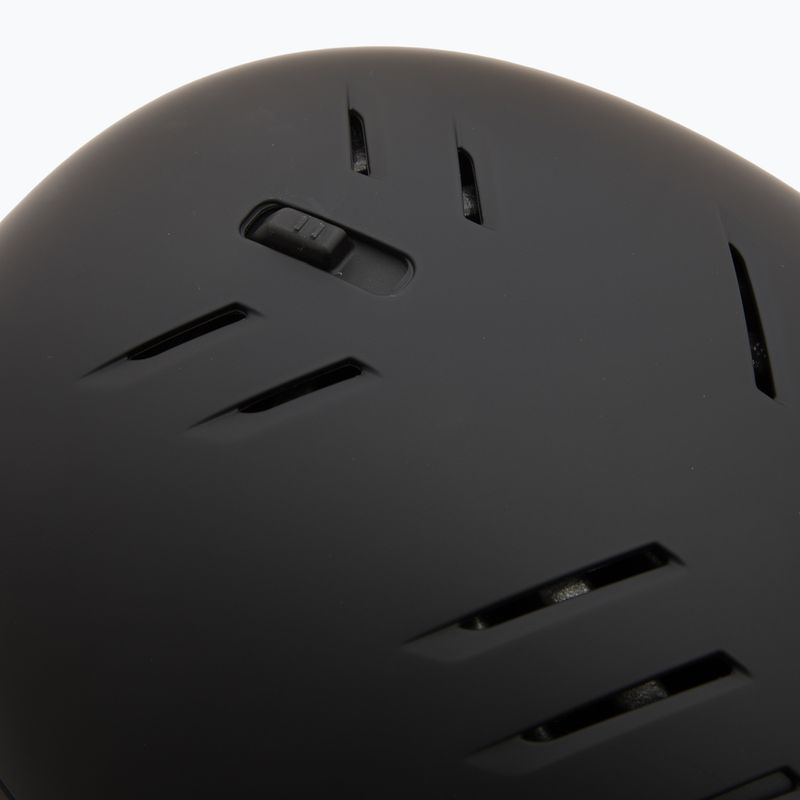 Casco da sci UVEX Wanted Visor Pro V nero opaco 9