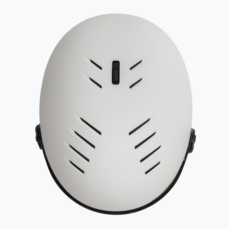Casco da sci UVEX Wanted Visor Pro V bianco opaco 6