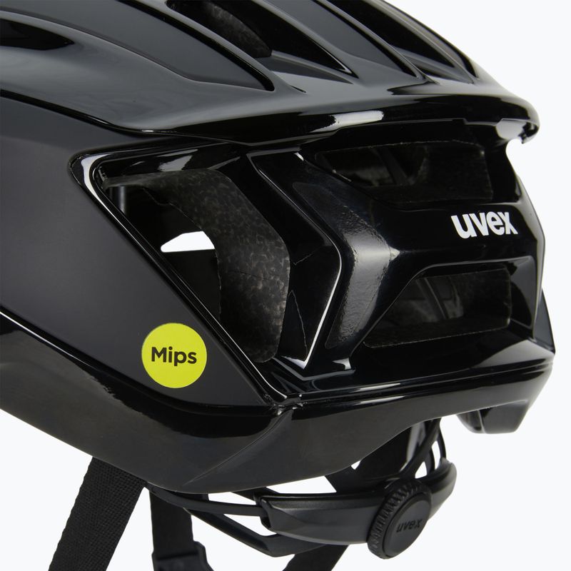 UVEX Surge Aero MIPS casco da bici nero opaco 7