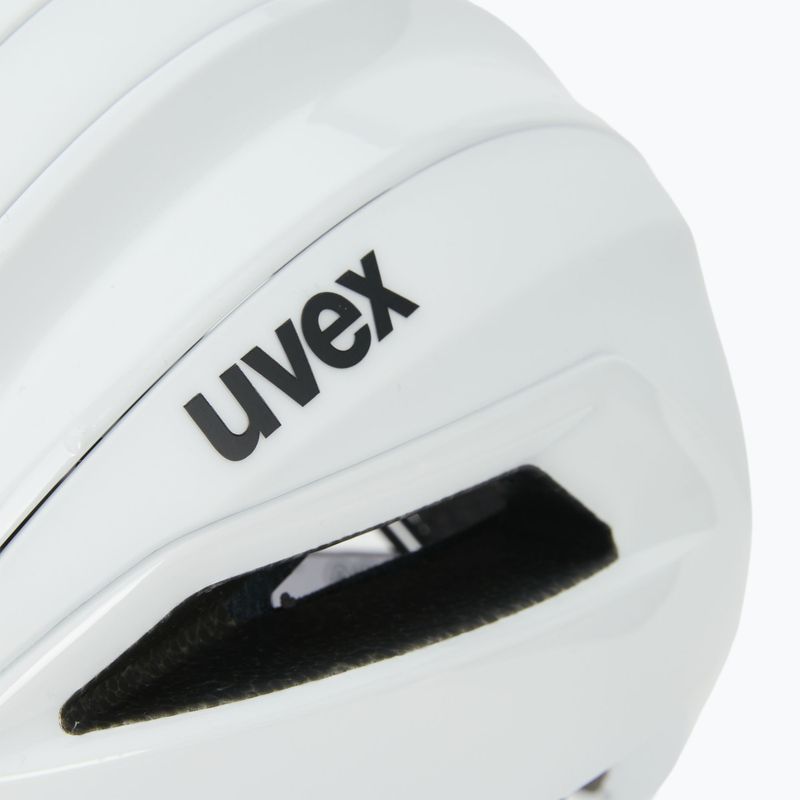 UVEX Surge Aero MIPS casco da bicicletta bianco opaco 8