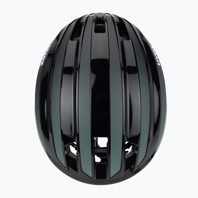 UVEX Surge Aero MIPS casco da bici nero/verde salvia opaco 6
