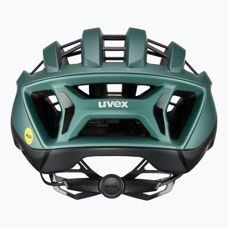 UVEX Surge Aero MIPS casco da bici nero/verde salvia opaco 6