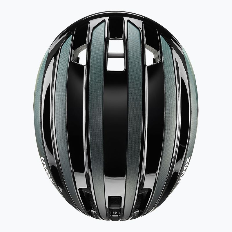 UVEX Surge Aero MIPS casco da bici nero/verde salvia opaco 9
